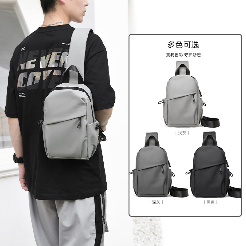 Japanese trend men's casual one-shoulder bag
