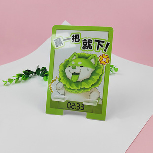 Customized vegetable dog anime lazy desktop tablet mobile phone bracket new table support acrylic bracket