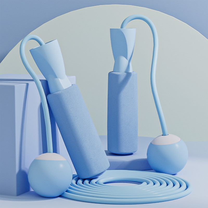 Estudiantes de la escuela primaria y secundaria entrenamiento de examen saltar la cuerda examen de ingreso a la escuela secundaria saltar la cuerda de saltar rodamiento rápido cuerda de saltar cuerda de tipo bola inalámbrica cuerda de saltar de doble propósito