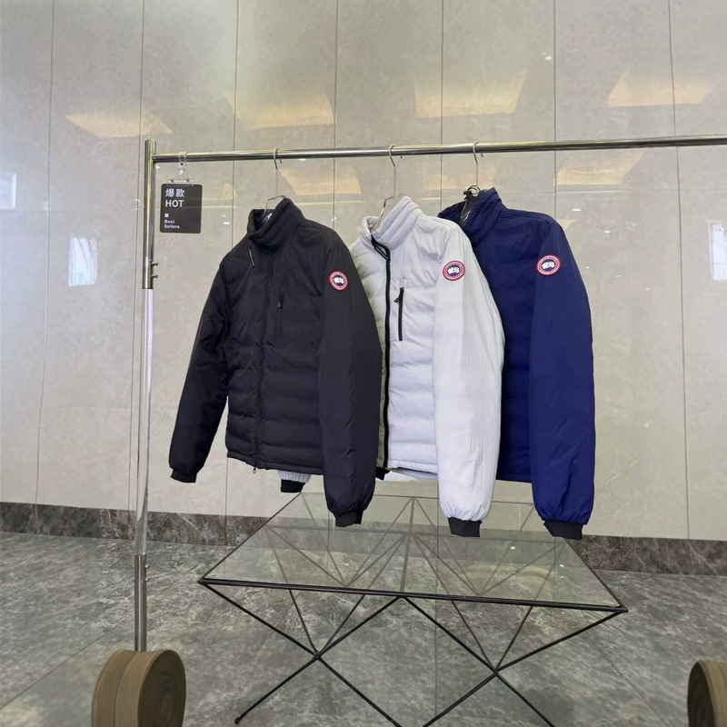 Foreign Trade Canada Goose 2026 Fall/Winter New Product Lodge Stand Collar White Duck Down Lightweight Down Jacket Model 5079 for Men Foreign Trade Canada Goose 2026 Fall/Winter New Product Lodge Stand Collar White Duck Down Lightweight Down Jacket Model 5079 for Men