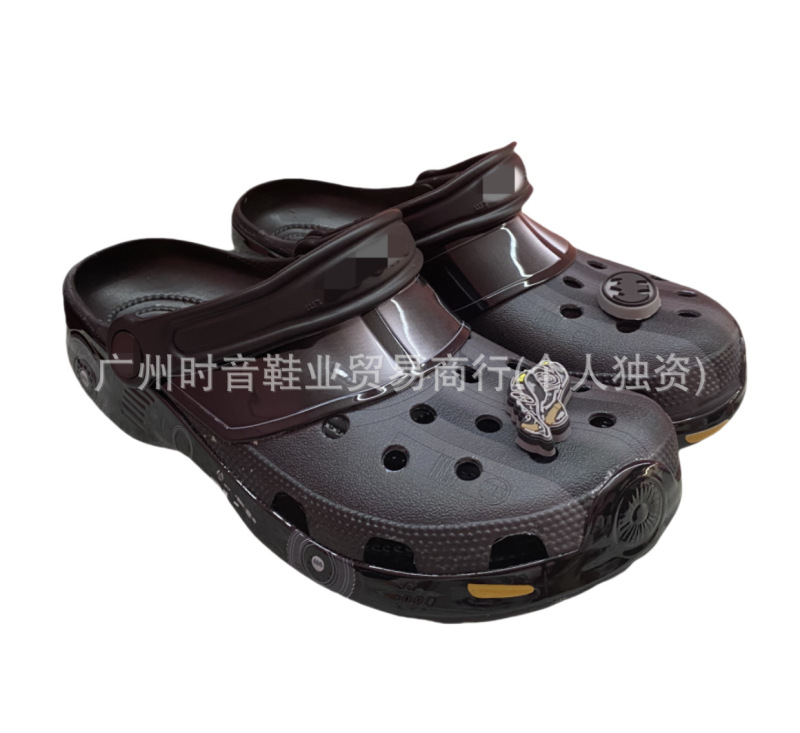 新款Cross转印爆款经典儿童洞洞鞋2025夏凉拖鞋蜘蛛侠联名款批发|undefined