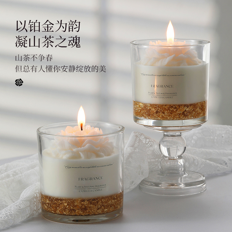 Velas aromáticas de alta gama para dormitorio, fragancia duradera, cera de soja, caja de regalo de cumpleaños, recuerdos de boda, venta al por mayor