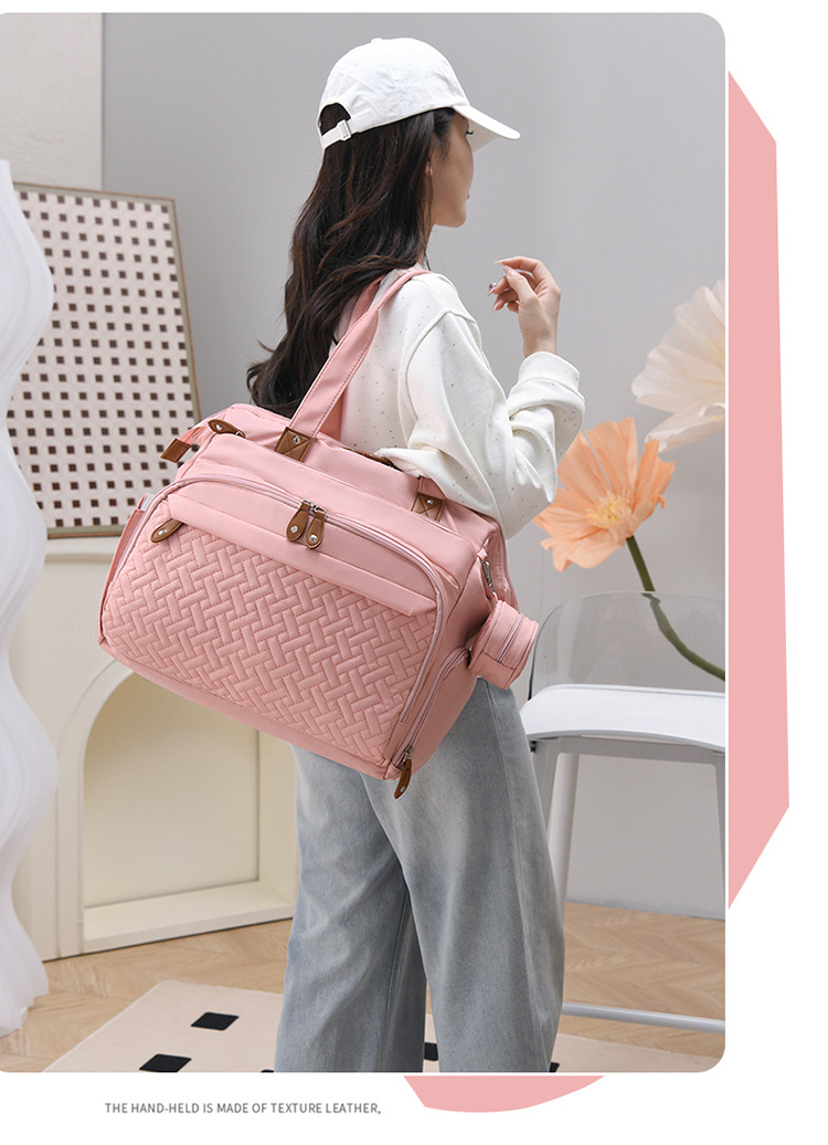 Large-capacity mommy bag, backpack for moms taking kids out, women's casual and versatile backpack, mother and baby bag, fashionable mom bag undefined