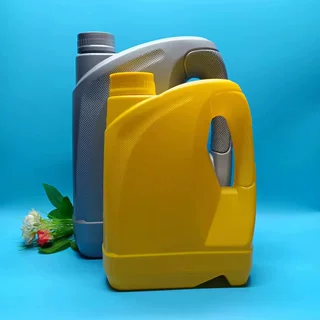 2升4升机油桶润滑油防冻液包装桶透明线化工肥料壶pe方形塑料桶