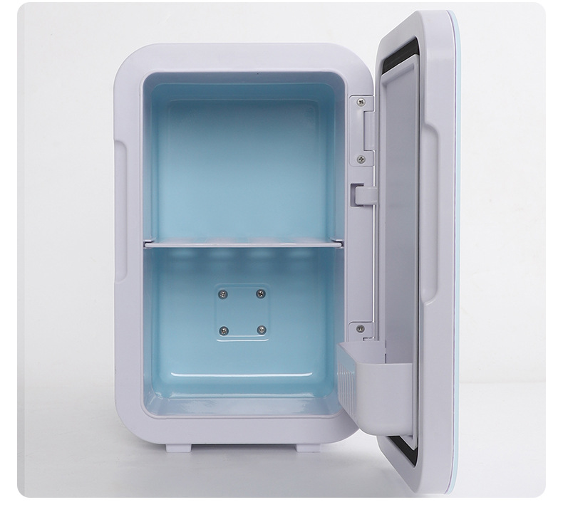6L car refrigerator, small dormitory single-person rental home mini fridge, one-person refrigeration and freezing, dual-use for home and car