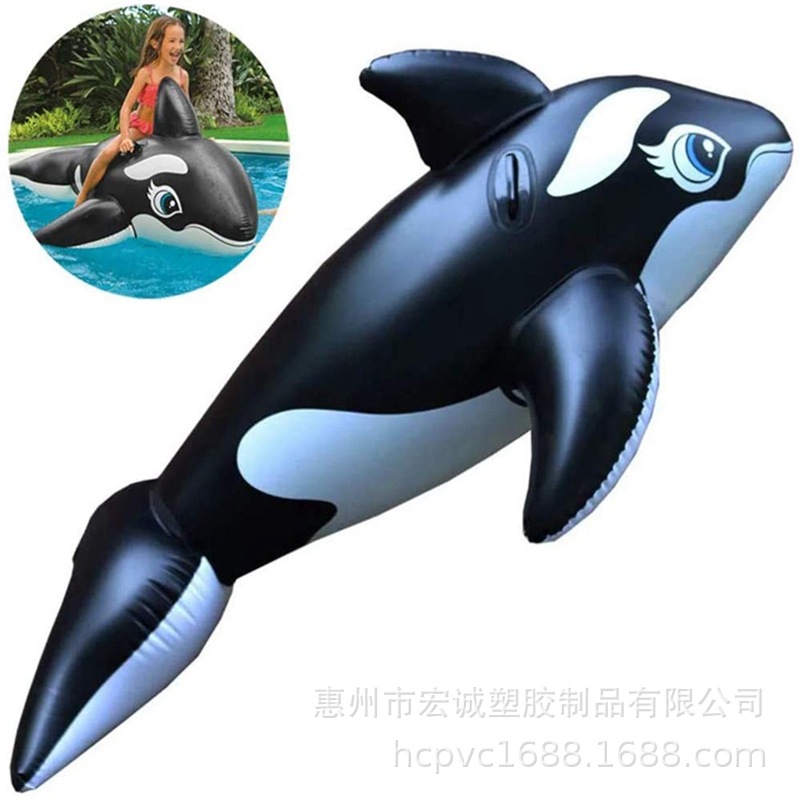厂家专业生产充气海豚充气鲨鱼冲浪pvc充气海豚PVC充气海洋海豚