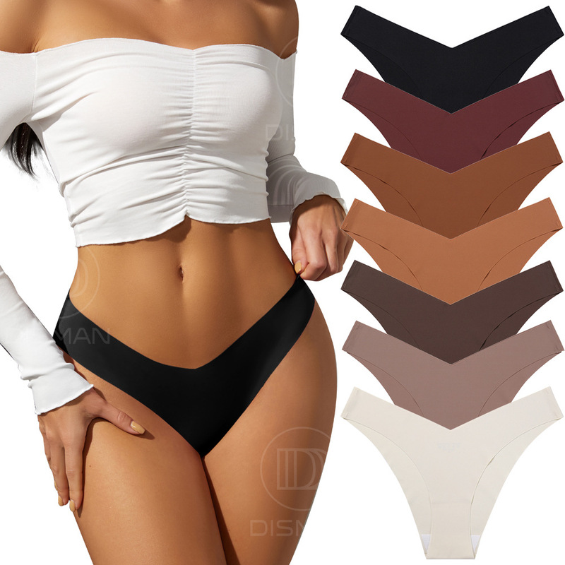 plus size Ice Silk Traceless Pregnant Women's Underwear Women's V-shaped Low Waist One-piece Sports Breathable Briefs Sexy Brazilian Pants plus size Ice Silk Traceless Pregnant Women's Underwear Women's V-shaped Low Waist One-piece Sports Breathable Briefs Sexy Brazilian Pants