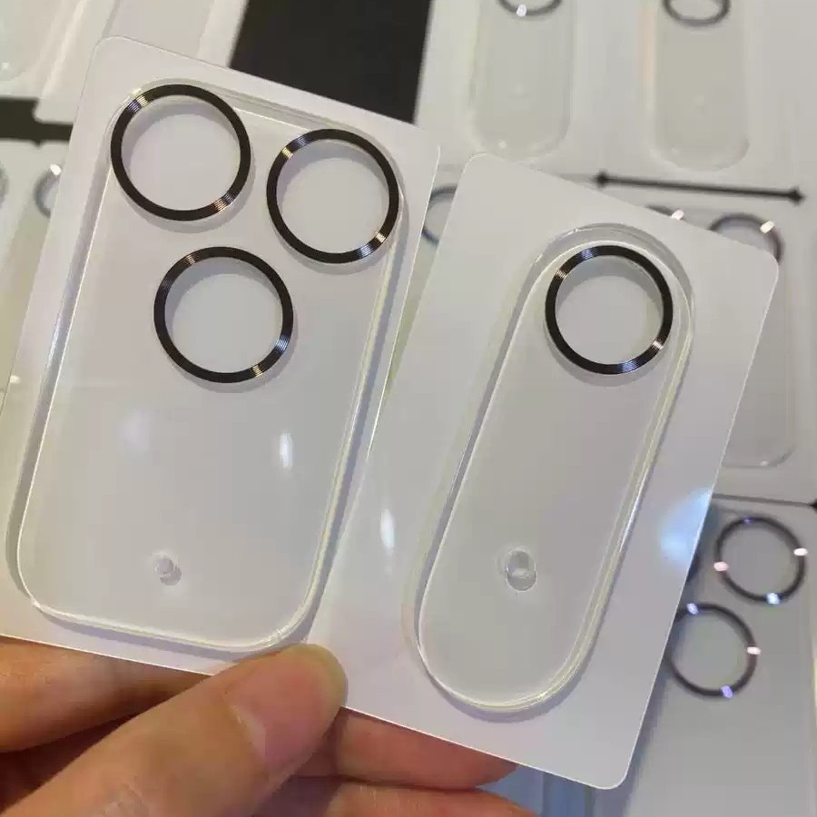 Aplicable a Apple 17promax CD en una película de lente transparente 17 / 17pro película protectora de cámara integral