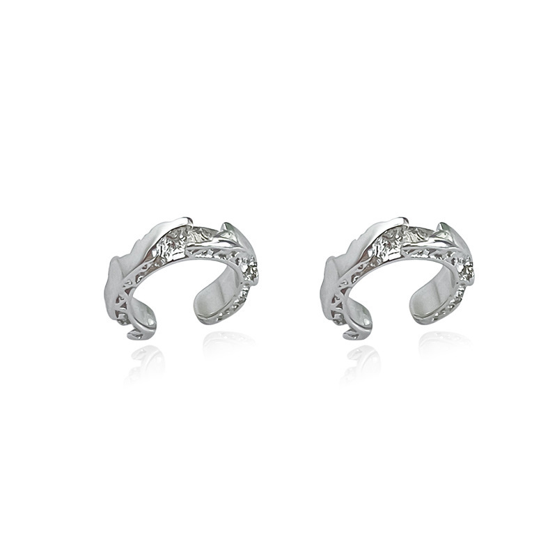 Broken Law Cuff For Men Minimalist Non Piercing Ear Earring_voghion.com