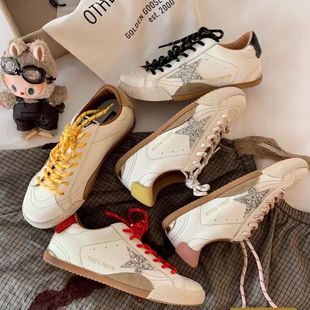Grape Code Su Yinyin's Same Style Inner Heightening Moral Training Shoes 2025 Summer and Autumn Korean Star Old Casual Sports Dirty