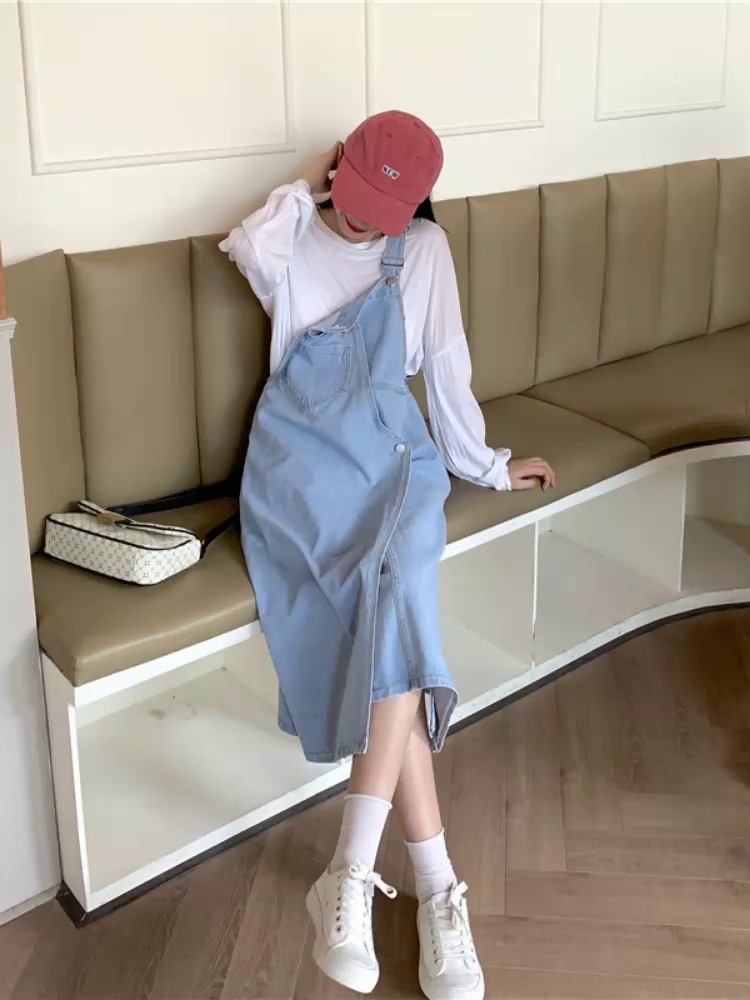 Denim summer dress