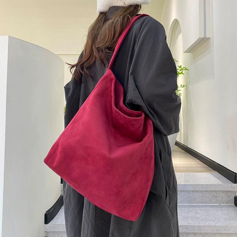 Сумка из оленьей кожи, повседневная, для поездок на работу, большая вместимость, женская, новинка 2024 года, модель Melard, на одно плечо, подмышечная, матовая, сумка-тоут, кроссбоди