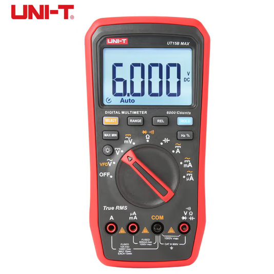 优利德UT15B MAX/UT17B MAX/UT18B MAX真有效值数字万用表