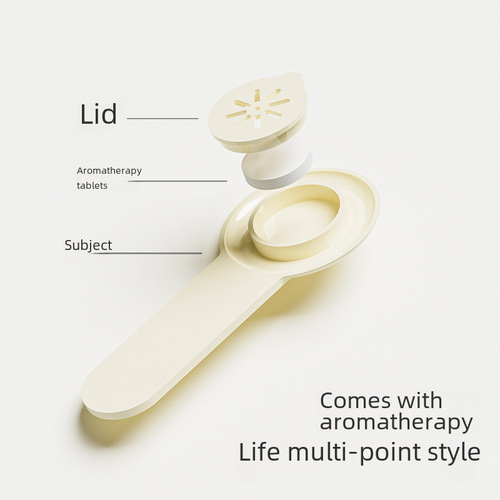 Shuoguo light luxury aromatherapy toilet lid lifter household bathroom toilet lid lifter toilet seat cleaning handle