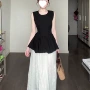 夏季新款无袖显瘦套装
