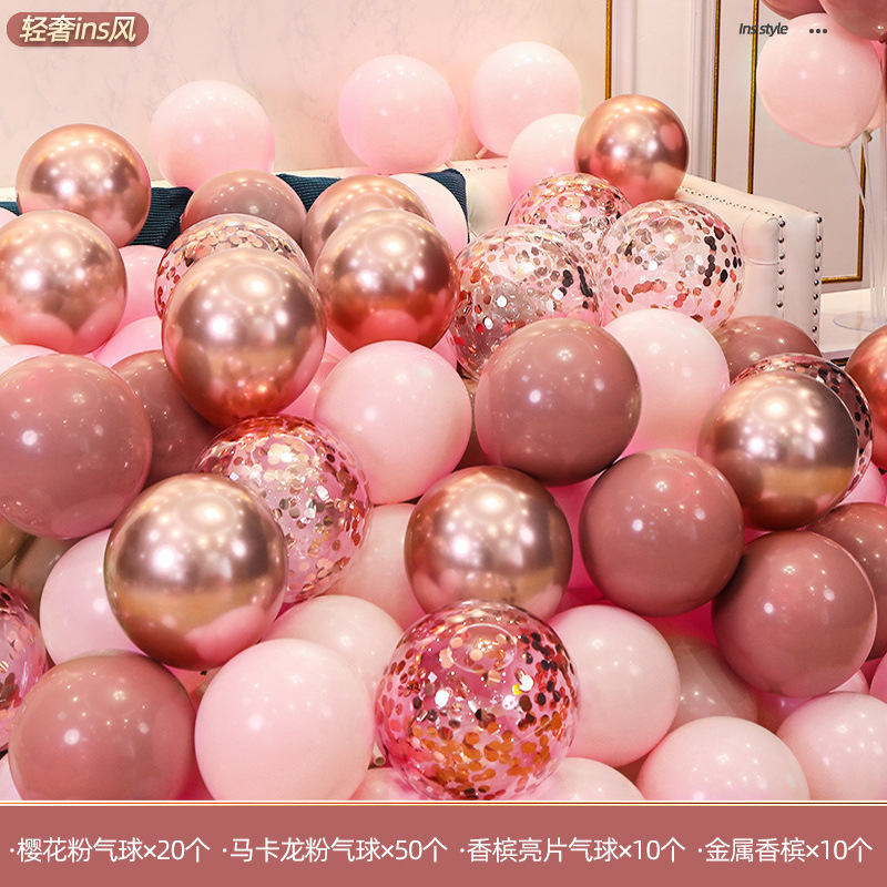 10inch 二層バルーン結婚式のバルーン結婚式の装飾誕生日バルーン結婚式用品ザクロレッドバルーン卸売|undefined