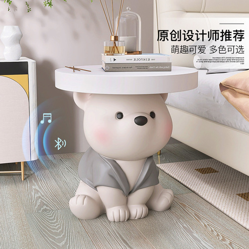 Creative bear ornaments large floor-standing home accessories living room TV cabinet sofa next to coffee table bedside table housewarming gift
