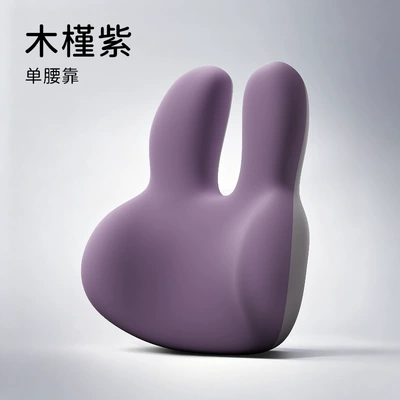 Waist support — Pillow Car Backrest Cushion - 5a-antibacterial-lumbar-support-i-629ak-p-hibiscus-purple