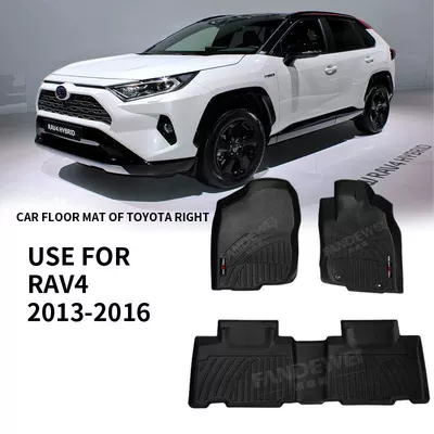 Floor Mats Land C, Universal Foot Pad - rhd-rav4-2013-2016