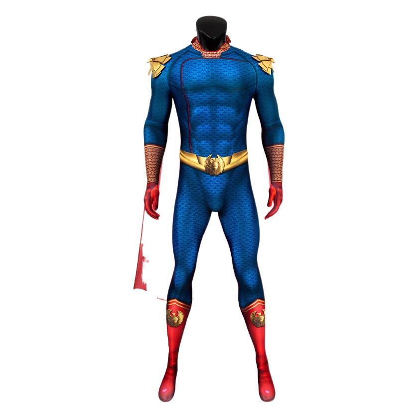 Disponible en Stock, Traje de Cosplay de Nadao Trading, Mono Ajustado Negro del Equipo de Patrulla Homeland, Traje de Cómic J19092EA