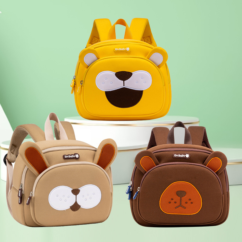Nueva mochila escolar de dibujos animados para niños Sesame Baby, mochila de jardín de infantes con reducción de carga ultraligera, mochila para bebés de 1-3-6 años