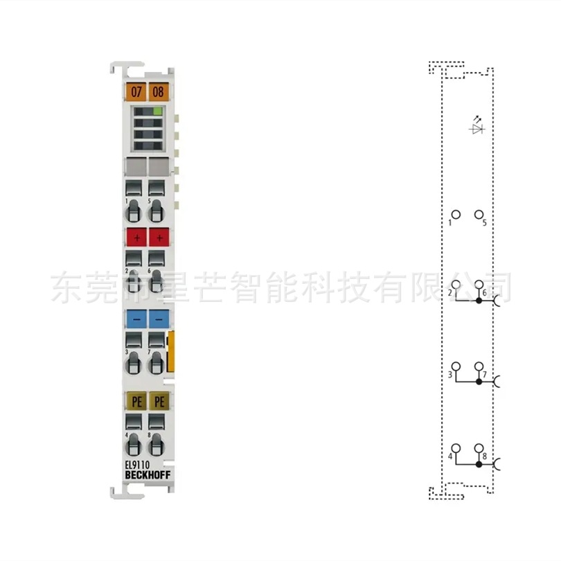 倍福EL9110模块EtherCAT端子德国BECKHOFF模块EL9110全新原装现货