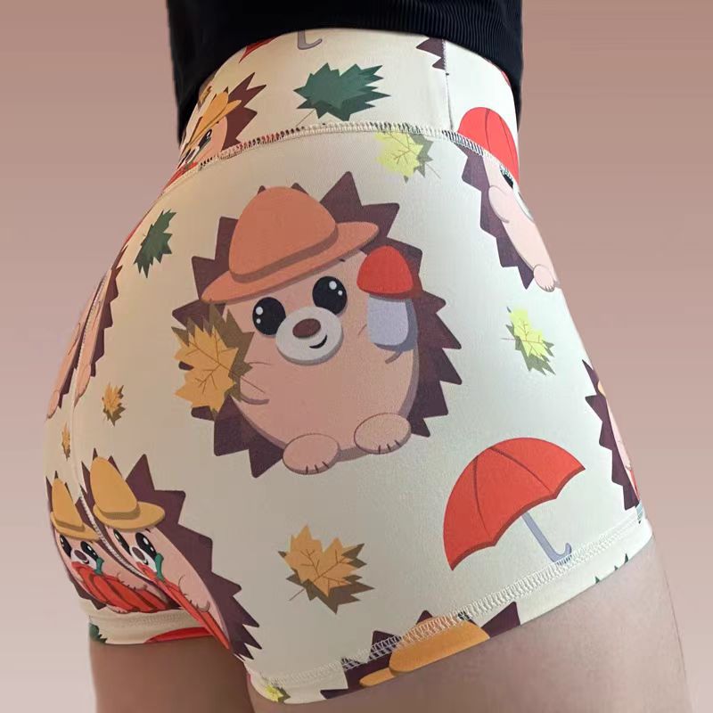 Nuevos pantalones cortos de yoga de tres puntos, cintura alta, cadera alta, sensación desnuda, alta elasticidad, transpiración, absorción de humedad, sudor, acondicionamiento físico, carreras, mujeres