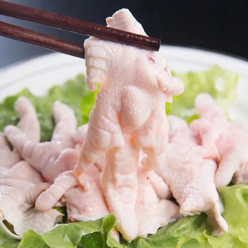 无骨鸡爪新鲜手工脱骨鸡爪子商用去骨生鸡脚凤爪卤味凉拌鸡爪批发