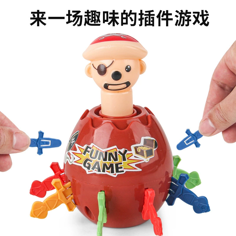 Хэнгке игрушки Пиратский бочонок игра —_fun interactive wooden toy for kids, creative playtime adventure!