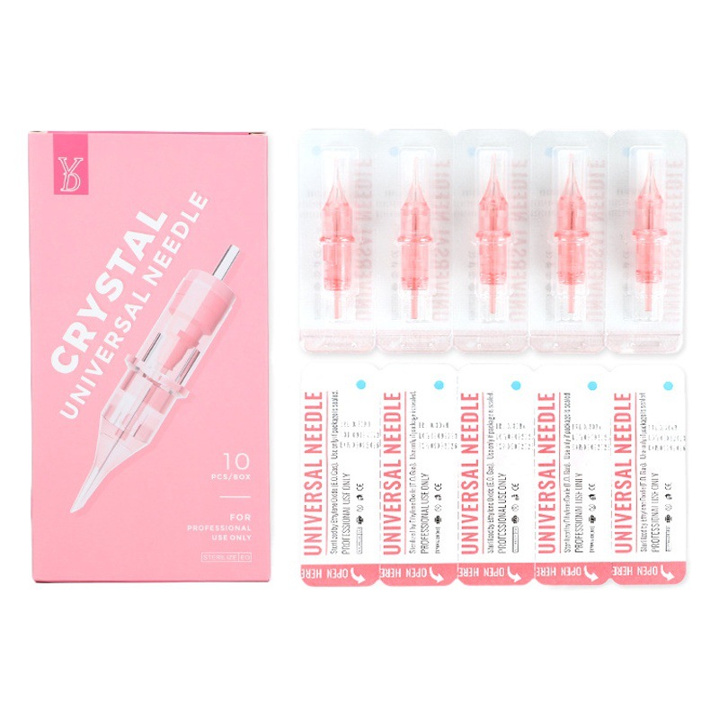 Yd Current Meter Needle Threaded Needle Multi-Frequency Meter Enlarged Ink Storage Non-Ink Spraying Multiple Specifications Tattoo Semi-Permanent