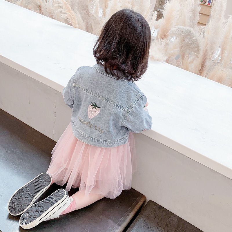 Baby Girl Spring Set Jeans Princess 2026 Baby Girl Jeans Jeans Je