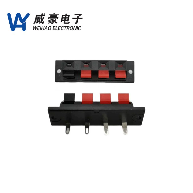 Клеммный зажим 4-битный старый клеммный зажим-бабочка тестовый зажим зажим для аудиокабеля