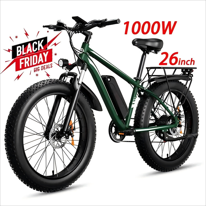 26-inch 1000W electric mountain bike lithium battery-powered off-road scooter for adults 26-inch 1000W electric mountain bike lithium battery-powered off-road scooter for adults
