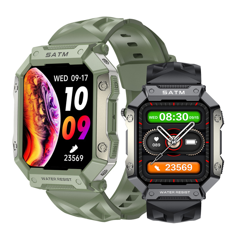 Amazon's Popular Pg333 Smart Watch Bluetooth Call Three-Proof Mk66 Outdoor Men's Sports Smart Watch