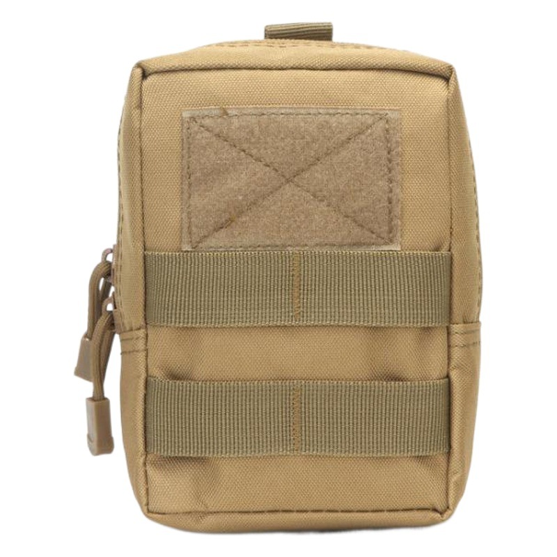Outdoor Tactical Camouflage Mobile Phone Bag Edc Commuter Waist Bag Molle Military Fan Convenient Accessories Popular Zipper Bag