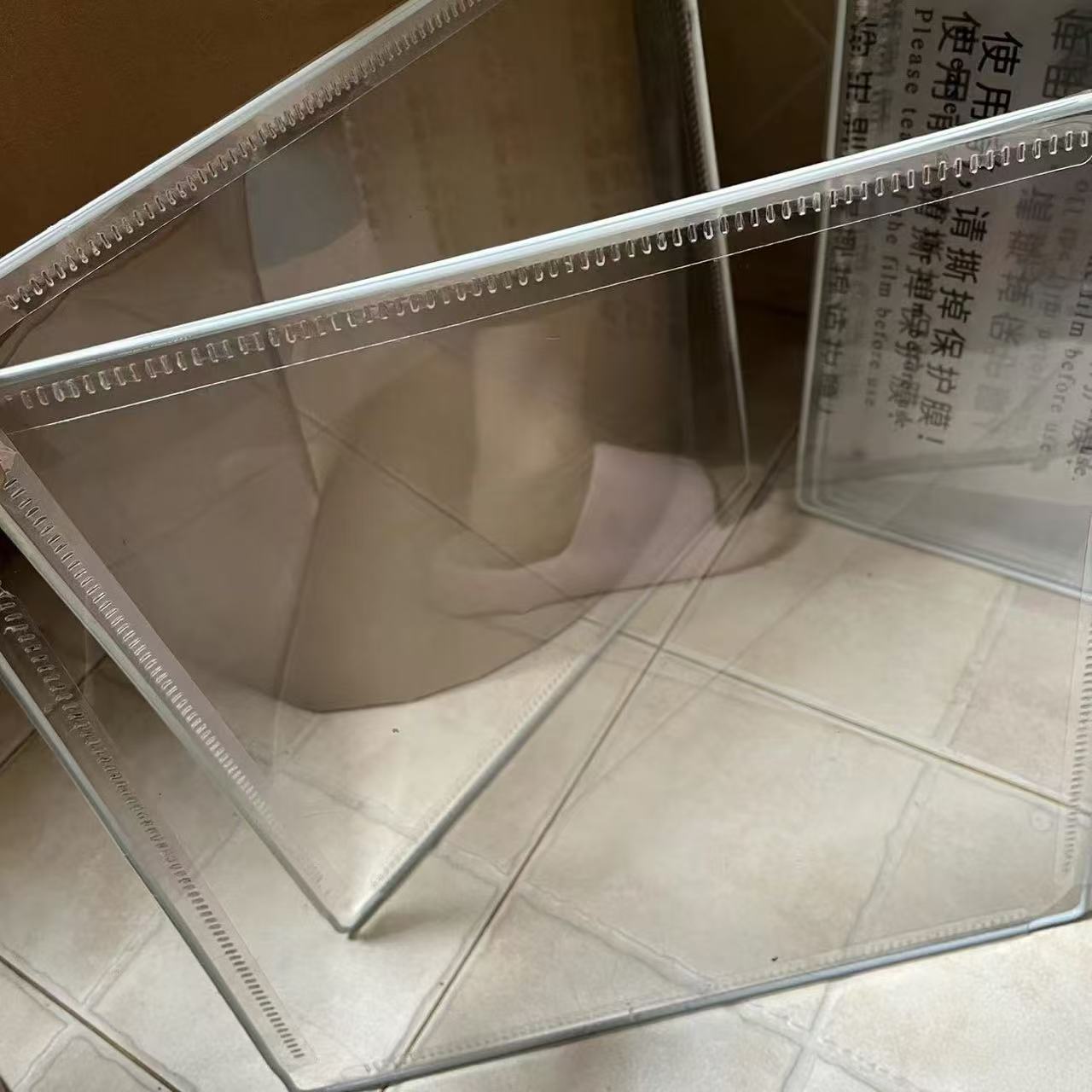 35*35 투명 필름