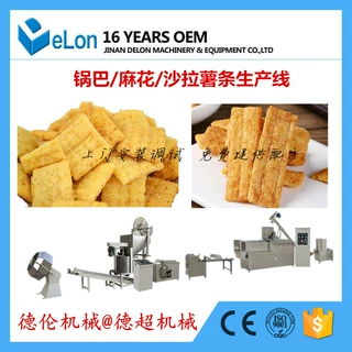 供应虎牙锅巴生产线 小型锅巴设备 半自动锅巴生产设备