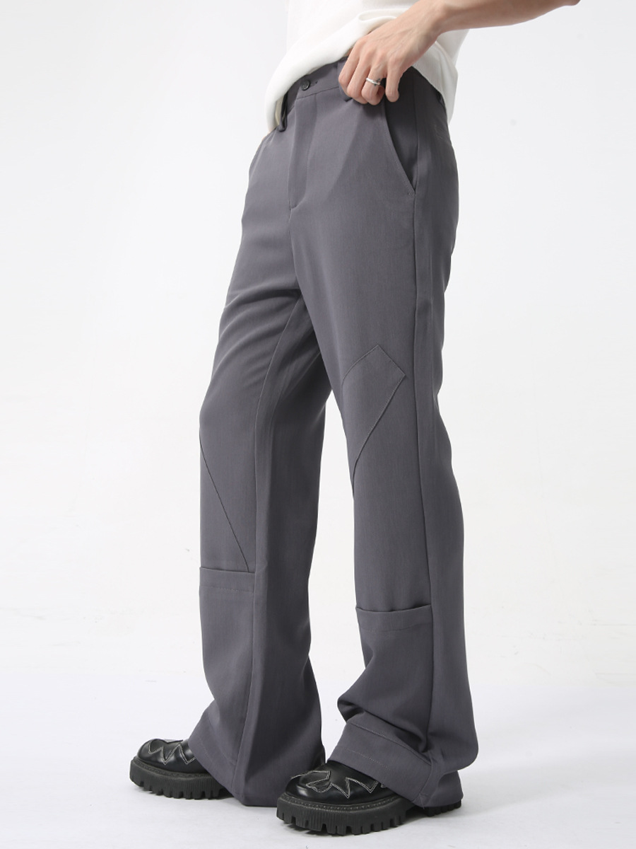 MTLCLOTHES Hombres| 2024 verano nuevo producto ligero de lujo simple sensación de caída ligera pantalones casuales de color sólido