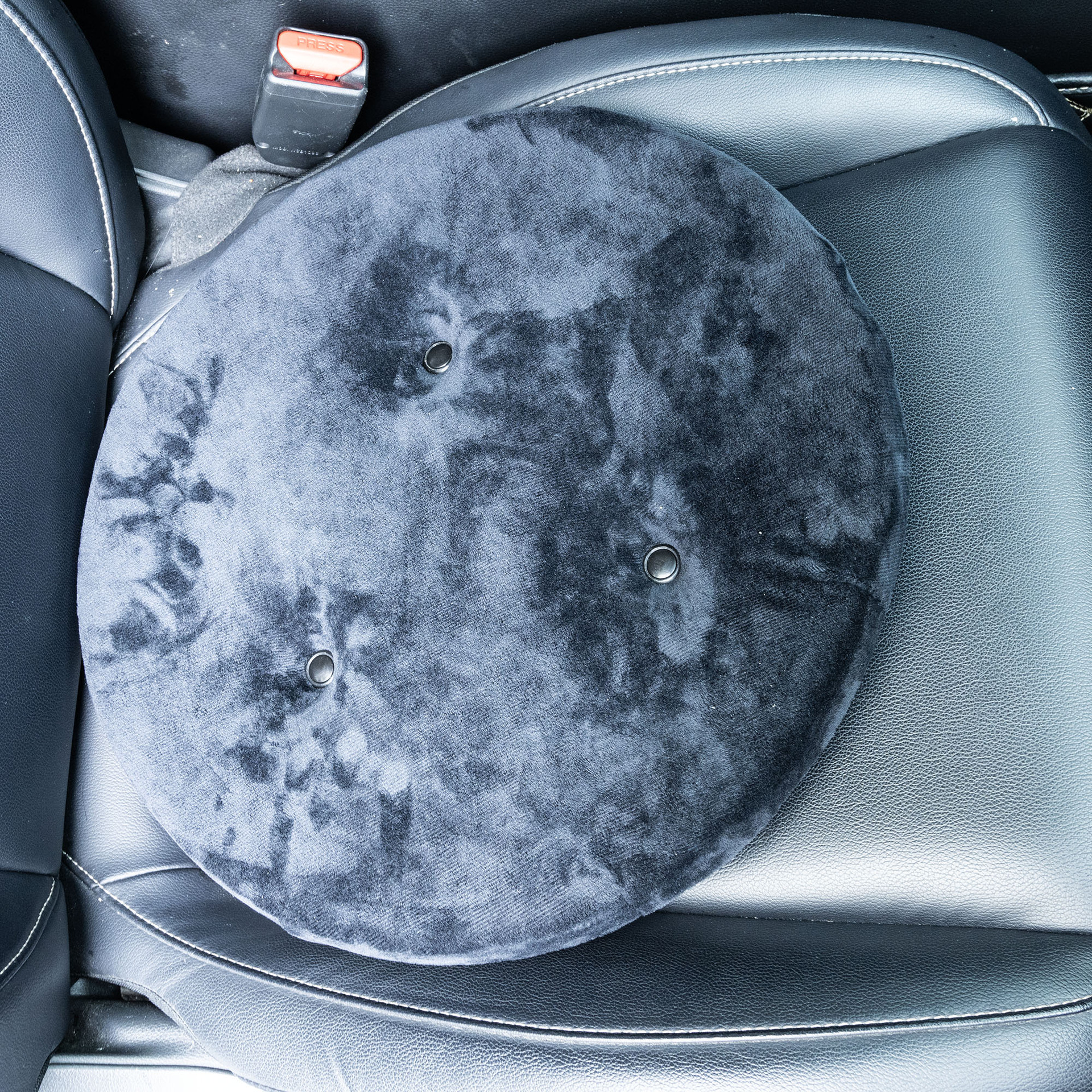360 Degree Sponge Rotating Seat Cushion Home Office Stool Chair Cushion Thickened Non-Damping Car Rotating Cushion