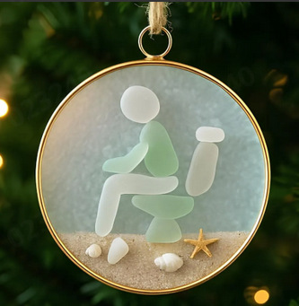 Nuevos productos transfronterizos plano 2D acrílico colgante de automóvil colgante de Navidad mochila casera colgante