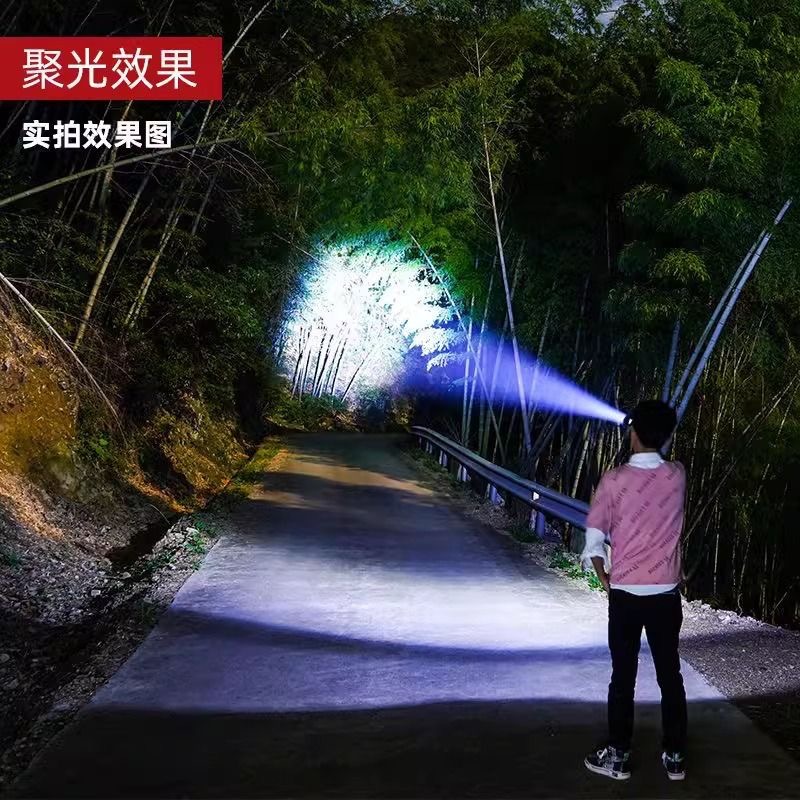 Transfronterizos láser blanco fuerte luz de luz doble litio de larga duración cabeza agitando inducción de zoom al aire libre teleproyección ultra brillante