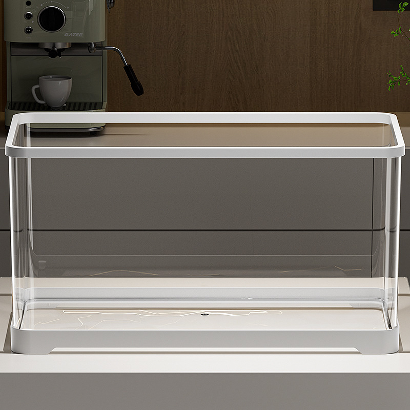 Pecera sala de estar hogar pequeño tanque ecológico conjunto completo de diseño de escritorio tanque de pez dorado oficina tanque de tortuga transparente de alta definición