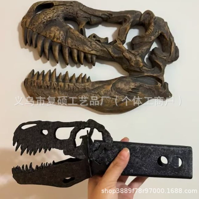 Трансграничный T-rex Hitch Cover Trailer Hitch Cover Динозавр прицепная крышка