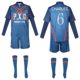Blue Prison cos Clothing Sports Short Sleeve Competition Ball Clothing Department Teacher Rin University Sports suit Shidao Longsheng Animation