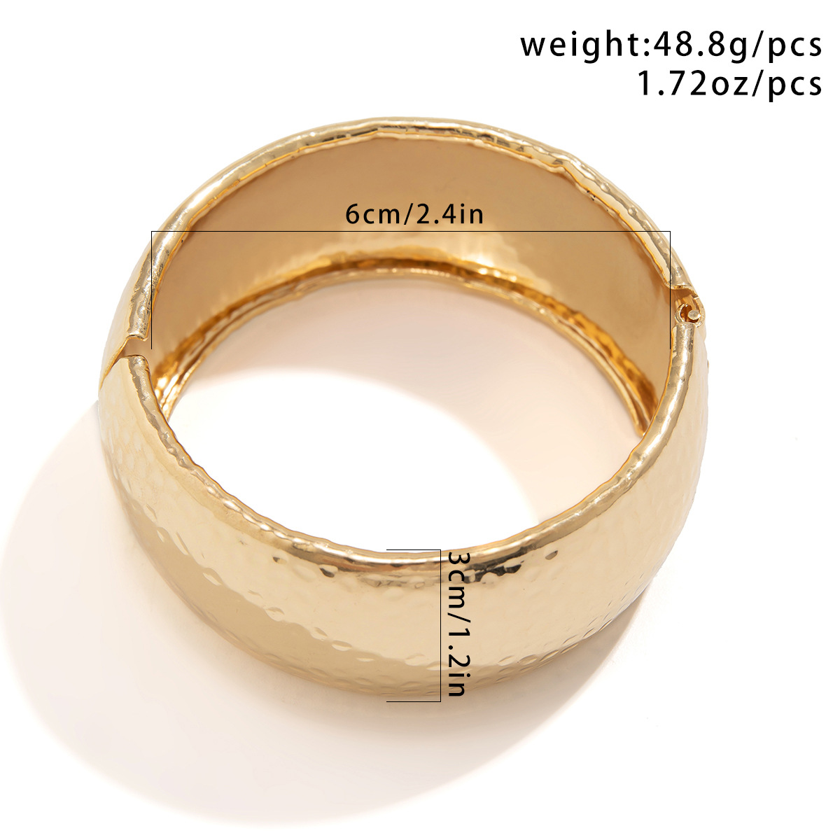 52g Weight Without pendants Pendant Material Bangle Classification Alloy Chain Material 1 Piece Quantity Holiday, Tea Party Occasion Alloy Material Geometric Pattern Women's Gender Plating Design Retro, Simple Style Style Retro Simple Style Geometric Alloy Wholesale Bangle 7