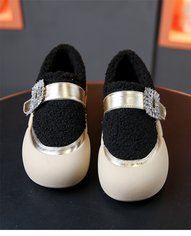 Ladies Man Leather Shoes Sports Shoes Sneakers Fabric Rubber Sole Cushioned Breathable Sneakers Footgear_voghion.com