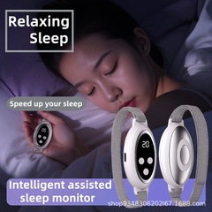 睡眠を助ける国境を越えた新しい睡眠器具、低周波パルスによる圧力軽減と気分の緩和、ポータブル充電式睡眠補助器具