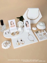 創意首飾展示架拍攝道具飾品項鏈耳釘耳環店鋪裝飾桌面擺件組合
