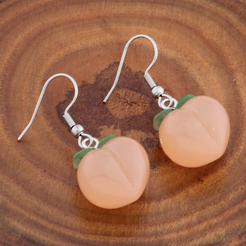 Three dimensional cute earrings, European style