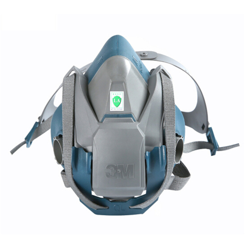 3M 6502QL硅胶半面具 防尘防毒化工气体面具配滤毒盒滤棉组合使用